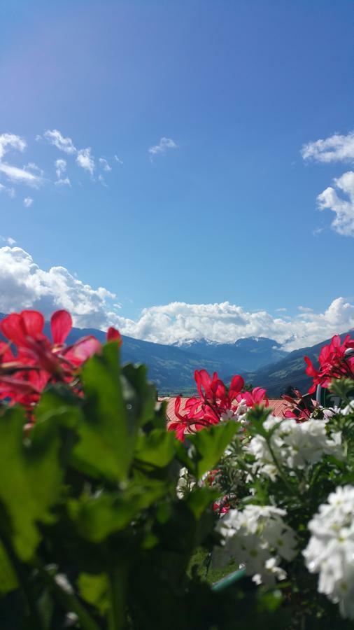 Hotel Pension Eichenhof Ried im Zillertal Exterior foto